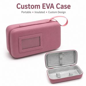 Étui de rangement médical personnalisé en EVA, organisateur de voyage médical isotherme portable pour inhalateurs, seringues et fournitures - Product Image 1