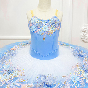 ET23010 Kids <strong>Ballet</strong> <strong>Tutu</strong> Skirt Performance Pancake <strong>Tutu</strong> Professional <strong>Tutu</strong> <strong>Ballet</strong> - Product Image 4