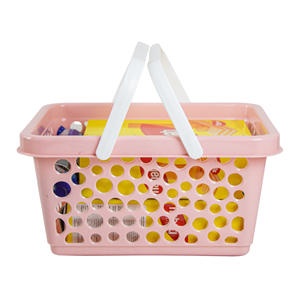 Panier d'injection en plastique pliable couleur personnalisable portable du Vietnam pour la nourriture, les vêtements et les boissons - Product Image 2