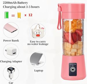 Portable Usb Type c Blender Cup Portable Juicer for Home Use Potable Blender <b>Mini</b> Juicer Blender - Product Image 4