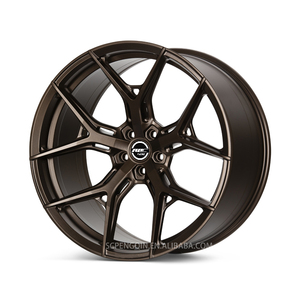 ล้อแมกนีเซียมปลอมสำหรับรถแข่งที่มีน้ำหนั<span class=keywords><strong>ก</strong></span>เบา5X120 5X112 5X100 5X114.3ตามสั่ง - Product Image 3