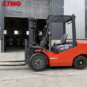 XTMG Timely Offer 500kg 1000kg 2000kg 3500kg Electric Hydraulic Forklift <strong>Lift</strong> Height 3-6m Lithium Battery Mini Forklift Powerful - Product Image 2