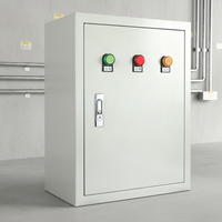 Boîtier de distribution d'énergie d'éclairage de secours triphasé basse tension 380V sur mesure, étanche IP54, en acier inoxydable, pour usage industriel