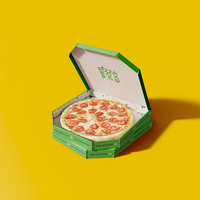 Caja de Embalaje para Pizza y Tiramisú con Impresión de Logotipo Personalizado, Papel de Grado Alimenticio para Pastelería, Caja de Embalaje para Tiramisú y Tartas de Chocolate y Huevo