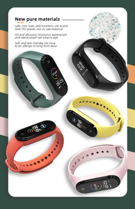 Correas de Silicona para Reloj Inteligente MiBand 5 6 <span class=keywords><strong>7</strong></span>, Accesorios para Reloj, Pulsera, Brazalete, Venta al Por Mayor de Fábrica Mijobs - Product Image 3