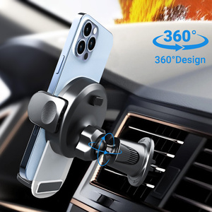 <span class=keywords><strong>Support</strong></span> de téléphone portable flexible <span class=keywords><strong>pour</strong></span> <span class=keywords><strong>voiture</strong></span>, rotatif à 360°, avec clip de fixation <span class=keywords><strong>pour</strong></span> grille d'aération, vente en gros d'usine 2025 - Product Image 4