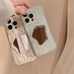 Custodia speciale per telefono a specchio con motivo Rock di lusso per <span class=keywords><strong>iPhone</strong></span> 16 15 14 13 12 Pro Max <span class=keywords><strong>11</strong></span> elegante <span class=keywords><strong>Cover</strong></span> <span class=keywords><strong>protettiva</strong></span> morbida - Product Image 4