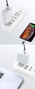 Fireproof PC Shell 60W PD <b>USB</b> C Charger EU <b>Plug</b> Fast <b>Wall</b> Charger Power Adapter - Product Image 4