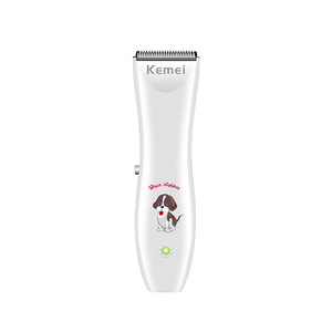 Kemei Pet <b>Hair</b> <b>Clippers</b> KM-1051 Rechargeable Quiet Mini Grooming Trimmer For Cats And Dogs - Product Image 4