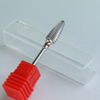 Herramienta de eliminación de esmalte de uñas profesional especializada, cabezales de molienda de acero de tungsteno, puntas de Metal escalonadas, broca para uñas de piel muerta