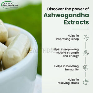 Eu/Usp Organische 100% Natuurlijke Ashwagandha Wortel Extract 2.5% Withanoliden Voor Capsule - Product Image 2
