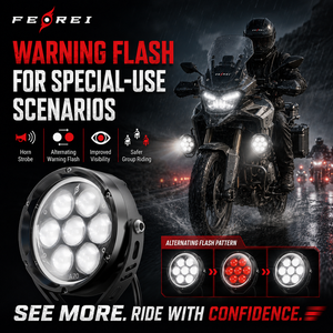 Luz Auxiliar Inteligente para Motocicleta Ferei, Resistente al Agua IPX8, Luz LED Antiniebla para BMW, <span class=keywords><strong>Honda</strong></span> Goldwing, Harley Davidson - Product Image 4