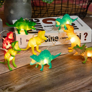 Décoration de <span class=keywords><strong>chambre</strong></span> d'<span class=keywords><strong>enfant</strong></span> Ensemble de petites figurines de dinosaures 10LEDS Fairy Light Dinosaurs String Lights - Product Image 1