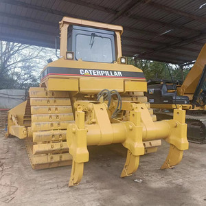 รถดันดินตีนตะขาบ Caterpillar D8R มือสองจากญี่ปุ่นแท้ เครื่องยนต์ CAT 3406 รถดันดินขนาดกลาง พร้อมหัวริปเปอร์ สำหรับงานก่อสร้างปรับระดับพื้นดิน - Product Image 5