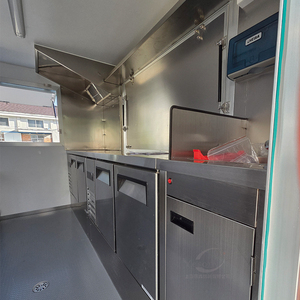 Carrello per Caffè e Succhi all'Aperto, Carretto per Hot Dog, Rimorchio per Pizza e BBQ, Produttore di Cucine Mobili, Camion Gelateria, Food Truck <span class=keywords><strong>Medallo</strong></span> - Product Image 5
