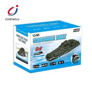 Barco teledirigido de Alta <span class=keywords><strong>Velocidad</strong></span> a Prueba de Agua de 2.4G, Juguete de Barco <span class=keywords><strong>Cocodrilo</strong></span> con Control Remoto para Niños - Product Image 6