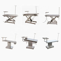 Table chirurgicale Vericare en acier inoxydable à angle réglable pour animaux de compagnie pour hôpital vétérinaire clinique de salle d'opération