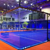 Terrain de padel panoramique en plein air, très demandé, à vendre – Achetez votre terrain de padel