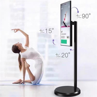 Téléviseur intelligent Android portable de 32 pouces avec caméra 13MP et 128 Go de stockage, idéal pour les soirées à la piscine, les nuits cinéma et les événements en extérieur