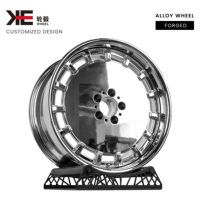 Jantes en alliage chromées sur mesure de luxe, 2 pièces, forgées, 18, 19, 20, 21, 22, 24 pouces, pour Cls Lexus Ferrari Audi