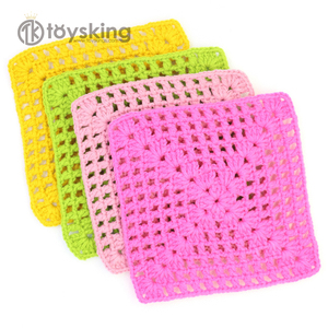 Sous-verres en crochet à la main - Motifs mignons de lapin, ours, renard, <span class=keywords><strong>décoration</strong></span> d'intérieur confortable, ensemble de tapis à boisson en coton personnalisables - Product Image 1