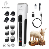 SiMAiSHEN-D10-S Tondeuse puissante pour animaux de compagnie avec lame en métallurgie de la poudre et céramique, outil de démêlage pour chiens, chats, chèvres, moutons