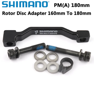 อะแดปเตอร์ดิสก์เบรกแท้ <span class=keywords><strong>SHIMANO</strong></span> รุ่น PM สำหรับติดตั้งดิสก์เบรกแบบ Pillar รองรับโรเตอร์ขนาด 180 มม. 203 มม. รุ่น <span class=keywords><strong>RT86</strong></span> RT81 RT56 <span class=keywords><strong>shimano</strong></span> F180P/P2 F203P/P - Product Image 2