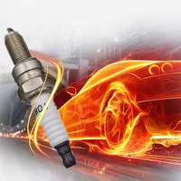 Bougie d'allumage K20R-U de haute qualité 90919-01166 pour Toyota Corona, petite pointe, en nickel, essence, modèle 9091901166