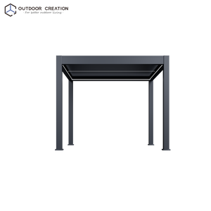 Pérgola <span class=keywords><strong>de</strong></span> Aluminio con Revestimiento Resistente a la Oxidación para Terrazas y Balcones, Duradera, Atractiva, Motorizada, para Reuniones Sociales y Fiestas al Aire Libre - Product Image 1