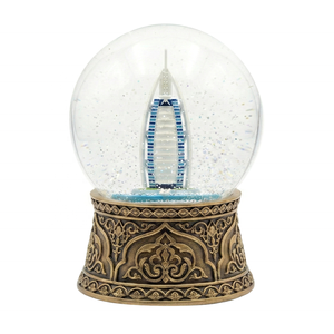 Globo di Neve Architettonico Personalizzato, Produzione di Fabbrica, Globo d'Acqua da 100MM, Ornamento per la Casa, Mini Globo di Neve in Vetro - Product Image 2