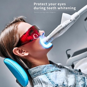 Dental Red Safety Goggles CE Certified Multi-Function for <b>Teeth</b> <b>Whitening</b> and Eye Protection During Dental Industry Work - Product Image 3