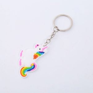 Porte-clés Licorne pour Filles en Acier Inoxydable Solaire, Caoutchouc Souple Coloré, Mignon pour Enfants 2020 - Product Image 4
