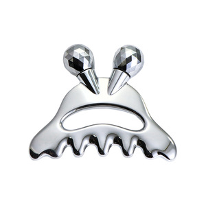 Peigne de massage pour la tête - un accessoire capillaire qui débloque les méridiens. <span class=keywords><strong>Petit</strong></span> rouleau 3D pour massage facial. Multi - Product Image 2