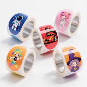 Customized Printing Product Packaging Self-adhesive Label <b>Stickers</b> Waterproof Vinyl logo <b>Stickers</b> <b>Roll</b> - Product Image 4