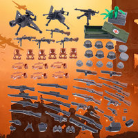 Venta al por Mayor de Accesorios para Soldados, Equipos de Armas de Fuego, Pistolas y Armas, Mini Pistola de Juguete, Sets de Bloques de Construcción en Miniatura