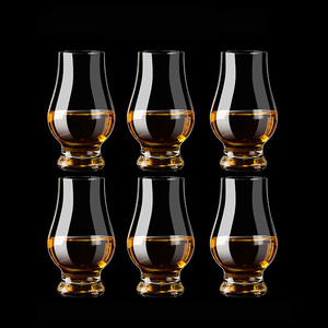 Accessori da Bar, Bicchiere per Degustazione Whisky con Logo Personalizzato Inciso, Regalo per Amanti del Whisky, Fornitura all'Ingrosso per Bar, Pub, Hotel - Product Image 1
