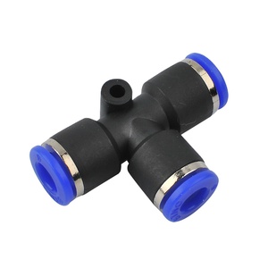 YPEW8- 6 Großhandel reduzierung <span class=keywords><strong>T</strong></span> form rohr armaturen luft schnell kupplungen - Product Image 1