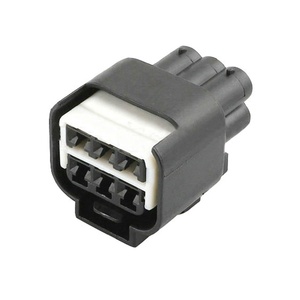 Автомобильный разъем AMP, 6-контактный, черный, герметичный, гнездовой, шаг 2,8 мм, 936257-2 - Product Image 2