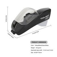 Pemotong Dispenser Pita Otomatis Plastik Eagle Berbagai Warna Logo Kustom Alat Tulis Kantor Desktop Grosir OEM ODM T5165AB