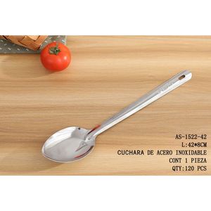 CASAMAX WL AS-1522-42 Cucharón de Acero Inoxidable, Utensilios de Cocina, Clásico, Duradero, Ecológico, Portátil y Elegante - Product Image 1