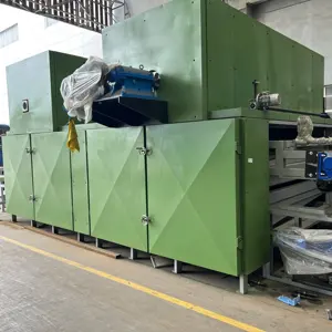 Machine non tissée de pointe: ligne de production d'ouate de polyester collée par pulvérisation