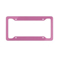 Support de plaque d'immatriculation de voiture en plastique ABS multicolore standard américain BOLONG, 12x6 pouces, cadre vierge, logo personnalisé, vente en gros