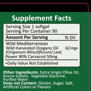 Aceite de Orégano Silvestre de Alta Calidad de Marca Privada, Resistente a Bacterias Inflamatorias, Alivia Dolores de Cabeza y Náuseas - Product Image 2