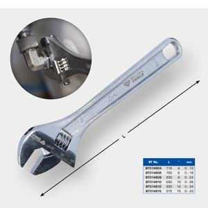 BRILLIANT TOOLS - BT014806 Clé à molette-EAN 4042146868751 WRENCHES CLÉS À RÉGLAGE - Product Image 2