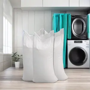 Detergente em pó a granel 25Kg, sabonete super limpo com efeito branqueador, saco grande, detergente em pó descartável, de alta qualidade