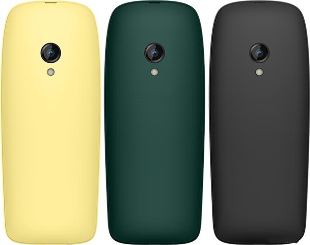 New 2021 for No kia 6310 4G Cellular Phone with 2.8 Inch Bar Design Colored Screen Spanish Operating New Condition