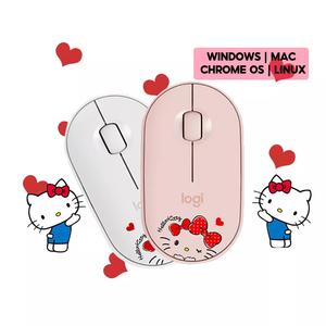 Logitech <span class=keywords><strong>Hello</strong></span> <span class=keywords><strong>Kitty</strong></span> M350 Chuột Pebble Chuột Không Dây Với Cho Máy Tính Xách Tay Máy Tính Xách Tay <span class=keywords><strong>PC</strong></span> Và Mac 100% Ban Đầu Bán Buôn - Product Image 4