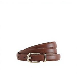 Cinturón de Cuero Vacuno Estilo Europeo, Resistente, Impermeable, Ecológico, para Hombre, Personalizable, Hebilla Cuadrada de Acero Inoxidable - Product Image 6