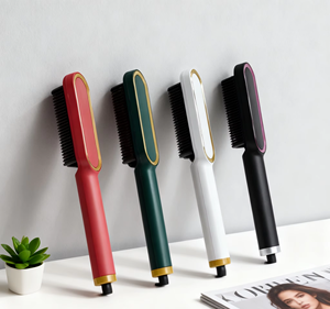 Piastra per Capelli Elettrica Professionale 2-in-1 in Ceramica di Alta Qualità con Funzione Doppia per Capelli Bagnati e Asciutti, Voltaggio Universale - Product Image 2