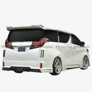 Fiber Glass Material for TOYOTA 2015 onwards Alphard Vellfire 30 series AH30 ROW Type <b>rear</b> <b>spoiler</b> - Product Image 3